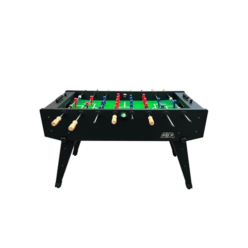 KICK Dreamfyre 55" Foosball Table – Professional Full-Size Indoor Game Table - color: Black