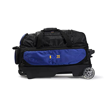 3 Ball Bowling Roller + 1 Ball Color Matching Add On Tote - color: Blue-Black