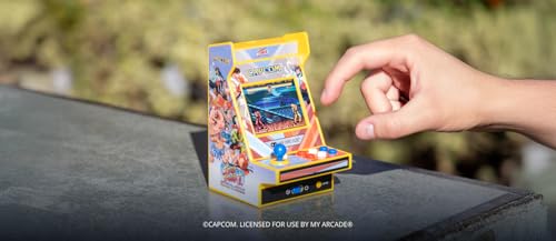 My Arcade Super Street Fighter II Nano Player Pro: Retro Gaming, 2 Games in 1, 4.8" Video Game Collectible - style: Street Fighter