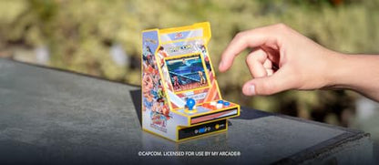 My Arcade Super Street Fighter II Nano Player Pro: Retro Gaming, 2 Games in 1, 4.8" Video Game Collectible - style: Street Fighter