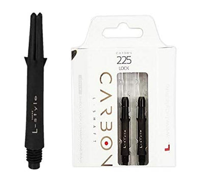 L-style L-Shaft Carbon Dart Shafts - Locked - Set of 3 - size: 225