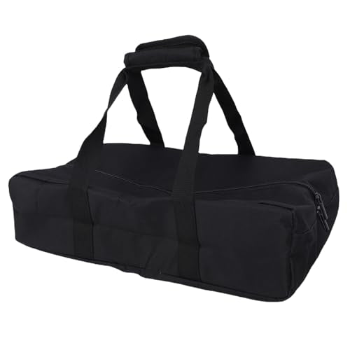 CHICIRIS Bocce Set Carry Bag 8 Separate Compartments Storage Bag with Handle Pad Double Zipper for Lawn Beach Yard Outdoor Game