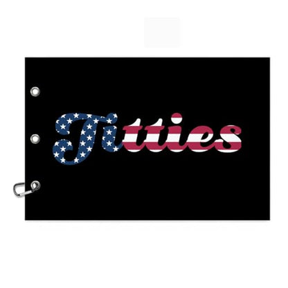 Funny Titties Microfiber Towel, Premium Golf Towel with Clip, Ideal Golf Accessory Gifts for Men Women Golfer Grandpa Mom Dad, Birthday Retirement Gifts for GolfFans Golfs Lover, 16x24 Inch - color: Titties American Flag
