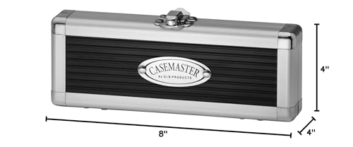 Casemaster Accolade Aluminum Dart Case Holds 3 Steel Tip and Soft Tip Darts, Slim Profile Fits into Your Pocket - size: One Size