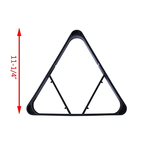 CROWN ME Billiards 16 Ball Triangle Rack – Pool Table Equipment Snooker Accessories for Regulation Size Billiard Balls, in 1 Portable Billiard Triangle