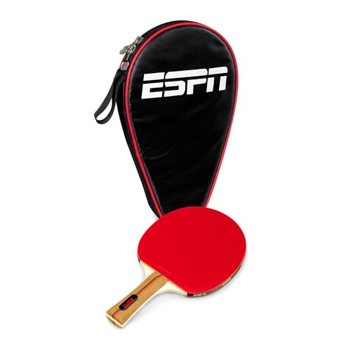 ESPN Ping Pong Set, Table Tennis Ideal for Family Games and Game Night - color: 1 Paddle