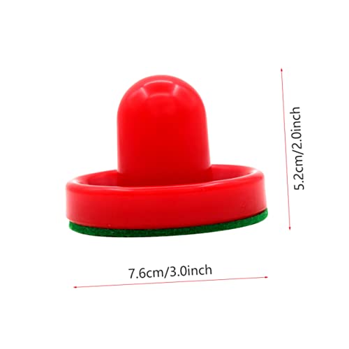 1set Air Hockey Pucks Replacement Ergonomic Paddles Pucks and Felt Covers for Game Tables for Home Use Carnivals and Fairs