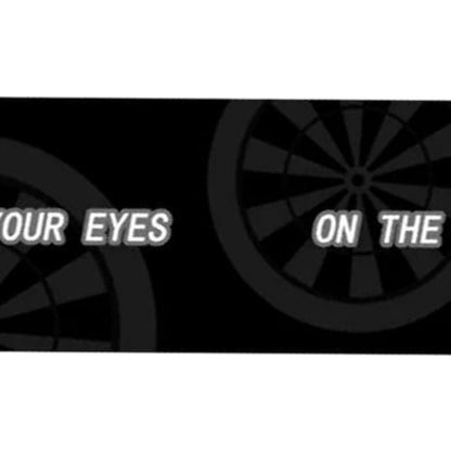 Genérico Darts Mat | 300 x 34 cm with Rubber Throwing Line | Darts Tip Protection Mat - Home, Rest Room, Indoor, Basement, Training, Game, Tournament - color: Mat 4