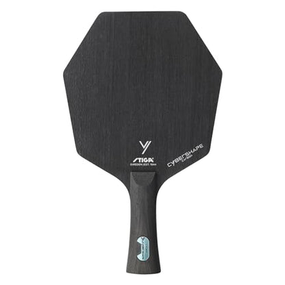 STIGA Cybershape Carbon CWT Table Tennis Blade with Custom Weight Technology I Superior Control, Enhanced Grip for Offensive Play - style: Cybershape Carbon CWT - Master