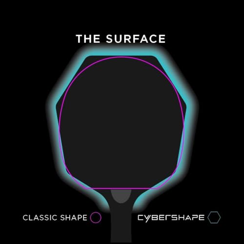 STIGA Cybershape Carbon Table Tennis Blade | Ping Pong Paddle - Unique Design for Larger Hitting Area & Increased Control - Competition Approved - style: Pen/Penhold
