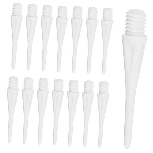 50pcs Soft Head Darts Heads for Replacement Soft Points Sports Tips Sports - color: White