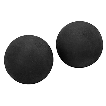 Drfeify EVA Foam Balls, 10pcs 65mm Soft Practice Balls with High Hit and Abrasion Resistance for Indoor Outdoor Training, Kids and Pets Play - color: Black