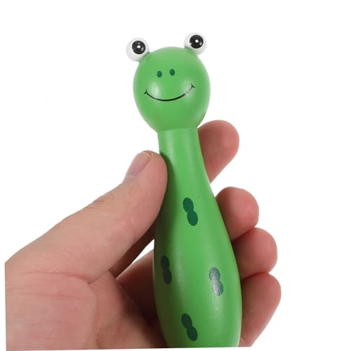 BESPORTBLE 1Set Bowling Set Interactive Frog Bowling Kit for Durable Bowling Balls for Desktop for Social Interaction and Coordination Skills