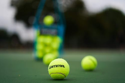 Gamma Pressureless Tennis Balls for Tennis Practice and Lessons, Longer-Term Durability and More Bounce Than Standard Tennis Balls, Yellow, Bag of 18