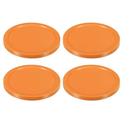 PATIKIL Air Hockey Pucks Air Hockey Heavy Replacement Game Table - color: Orange
