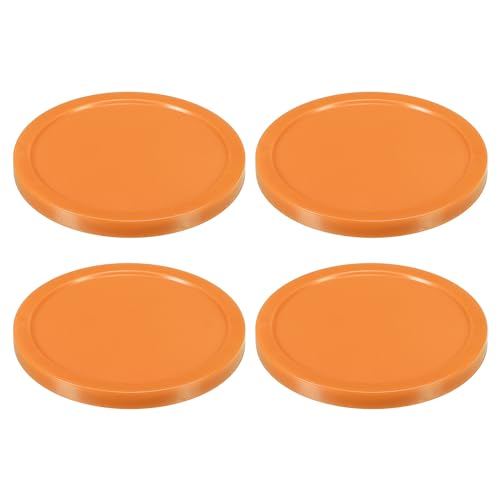 PATIKIL Air Hockey Pucks Air Hockey Heavy Replacement Game Table - color: Orange