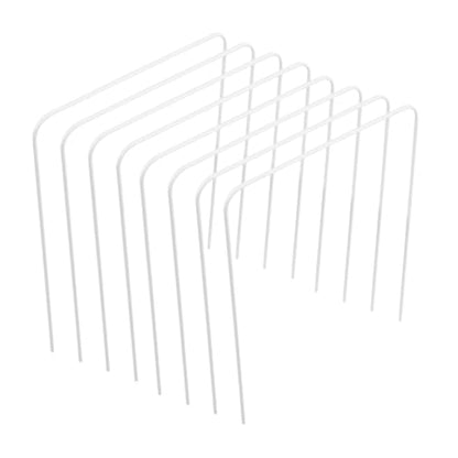 Standard Croquet Wickets Set Wire Football Goal Set Metal Hoops for Boys and Girls Adults