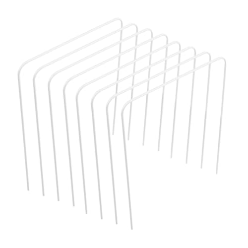 Standard Croquet Wickets Set Wire Football Goal Set Metal Hoops for Boys and Girls Adults