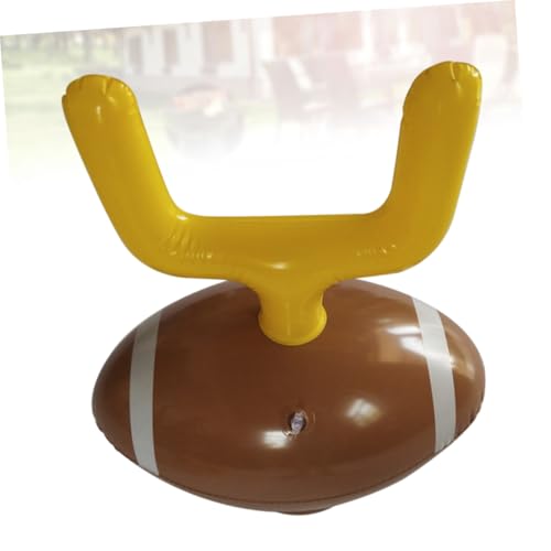 Luxshiny Inflatable Ring Toss Game Headdress for Adults Creative PVC Tossing Rings Fun Indoor Outdoor Party Activity Motor Skills Hand-Eye Coordination Enhancer