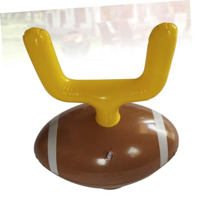 Luxshiny Inflatable Ring Toss Game Headdress for Adults Creative PVC Tossing Rings Fun Indoor Outdoor Party Activity Motor Skills Hand-Eye Coordination Enhancer