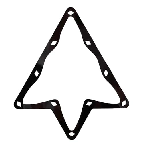 6PCS Black 8 Ball Positioning Paper Billiard Positioning Sticker Magic Ball Positioning Film Billiard Triangle Cue Accessories Billiard Positioning Paper Positioning Sticker Black