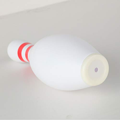 Garneck Bowling Pin Piggy Bank - Unique Plastic Coin Bank for Kids and Toddlers for Home and Office Decor