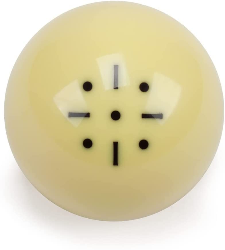 Champion 2-1/4" Billiard Practice Training Pool Cue Ball - color: Black Dot