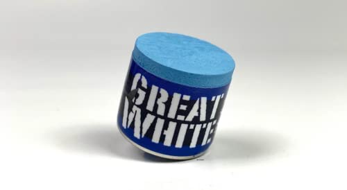 Accu-Rack Great White Outsville Billiards Pool Cue Chalk Refill (2-Pack) - MAKO Blue