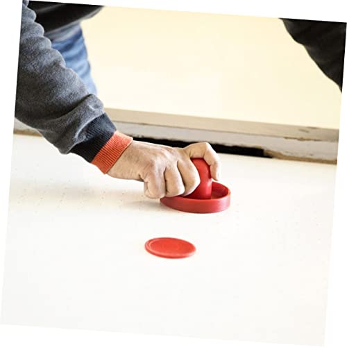 1set Air Hockey Replacement Pucks and Paddles Hockey Accessories Sliders for Indoor Game Tables and Family Fun