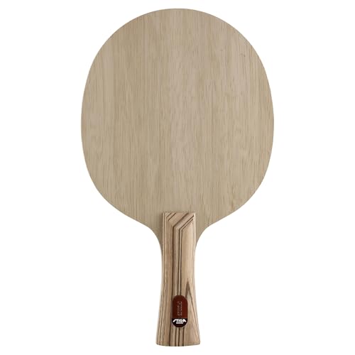 STIGA Pure Table Tennis Blade, Round Wood Blade for Experienced Advanced Offensive Players, Competition Approved - style: Pure - Master
