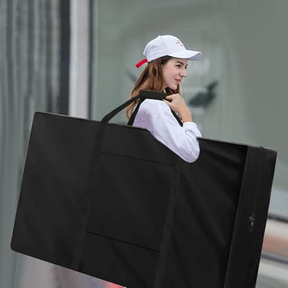 Cornhole Carrying Case,3' X 2' Cornhole Bag Carrying-Case,Weatherproof Cornholes Board Carrying Cases - Includes 2 Pockets & Padded Shoulder Strap(Tailgate Size) - size: 3' x 2' Tailgate Size