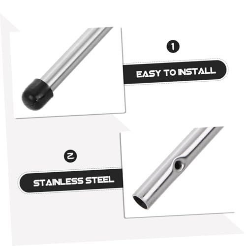UPKOCH Foosball Table Rod Replacement Heavy Duty Foosball Pole for Desk Soccer Easy Install