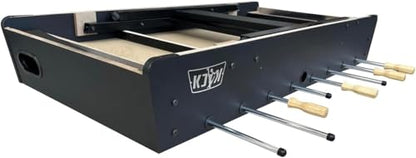 KICK Arcadia 48" Folding Foosball Table – Compact Indoor Game Table - color: Black
