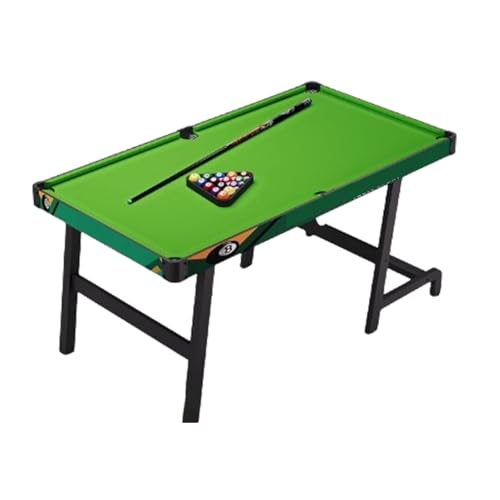 Compact Pool Table, Space-Saving Billiard Table Ideal for Home, Apartment and Basement Game Area - color: D
