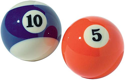 Viper Billiard Master 2-1/4" Regulation Size Billiard/Pool Balls, Complete 16 Ball Set