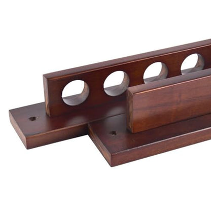 6 Pool Cue Wall Rack for 6 Cues Rod Organizer Pool