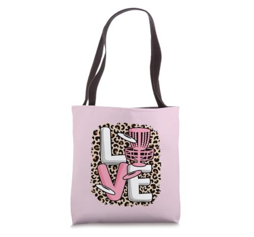 Love Disc Golf Cute Women Girls Tote Bag