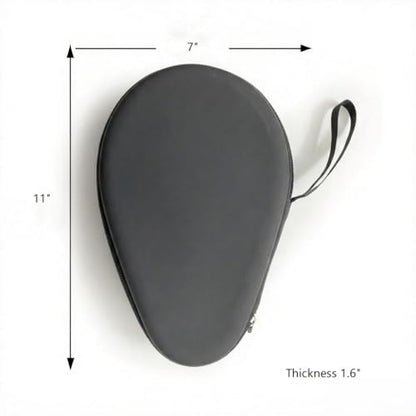 Colorful Table Tennis Racket Cover Ping Pong Paddle Bag Table Tennis Racket Case - color: Red