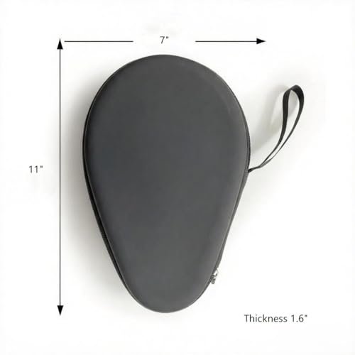 Colorful Table Tennis Racket Cover Ping Pong Paddle Bag Table Tennis Racket Case - color: Brown for 2 rackets