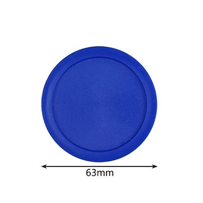 12 Pack 2.5 Inch Air Hockey Pucks for Small Size Table - color: Red Blue Green Black