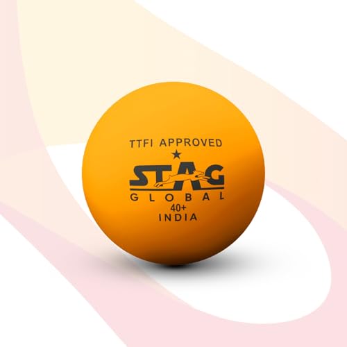 STAG Unisex-Youth One Star Plastic Table Tennis Ball