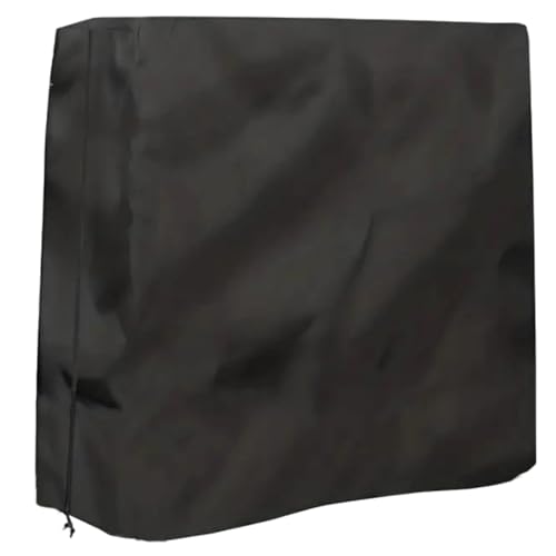 Table Tennis Table Cover, Waterproof 210D Oxford Fabric, Sun Protection, Dustproof, Snowproof, Heavy Duty with Zipper, for Indoor and Outdoor Ping Pong Tables, Black