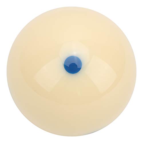 Billiard Cue Ball, 57.2mm Standard Training Pool Ball Dot Spot Pool Table Accessories for Billiard Games Sports - color: Blue Dot