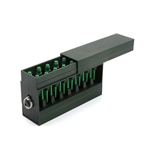 CUESOUL Touch-Point Soft Dart Tip Point with Touch Dart Case Tool for Dart Tip Replacement and Dart Tip Remove - color: Green