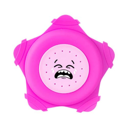 Kids Disc Saucers Family Game Hand Throwing Sports Flying Disc Outdoor Sports Toy, for Beach Backyard Boys Girls Gift, Purple