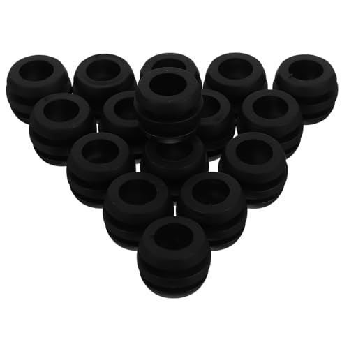 SUPVOX 16pcs Table Foosball Bushings Plastic Replacement Parts for Football Tables Fit for Standard Rods Easy to Install for Foosball Supplies