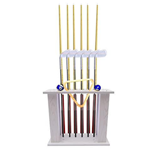 Club Organizer Holder Billiards & Pool Cue Rack, Corner Billiards Stick Display Stand Cues & Ball, Pool Sticks (style 2) - style: style 2