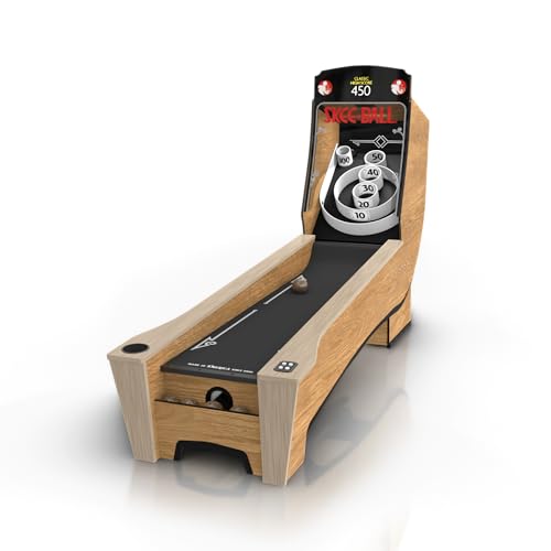 Skee-Ball Arcade Table Machine Game for Home Basement Recreation Room - Premium+ Nostalgic Classic Fun of Roll and Score - Made in The USA - color: Coal