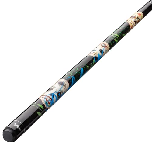 Viper by GLD Products Underground 58" Pool Cue - color: Dia de los Muertos, size: 20 Ounce