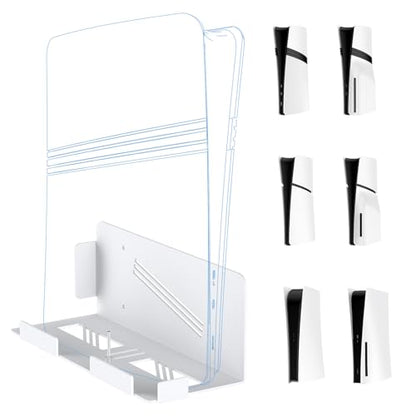 Wall Mount Storage Bracket Organizers for Game Console & Display Space Saving Designs Easy Installation Multifunctional